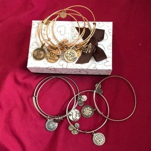 8 Alex & Ani bracelets (separate or bundled)